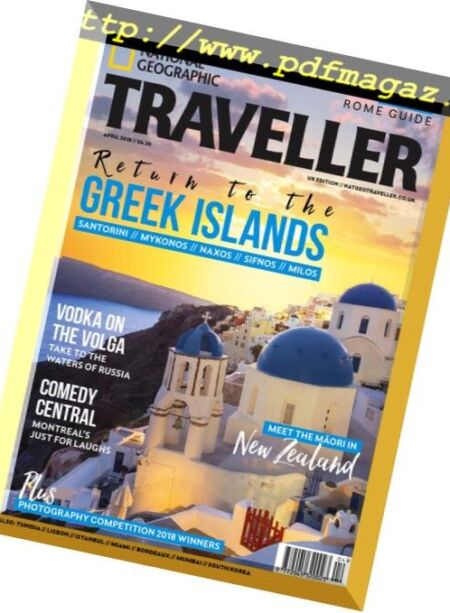 National Geographic Traveller UK – April 2018 Cover