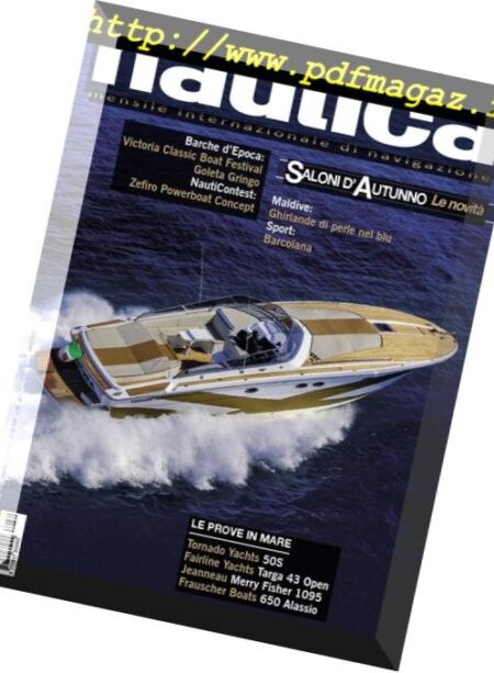 Nautica – Novembre 2018 Cover