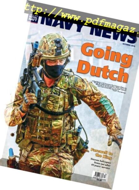 Navy News – October 2018 Cover