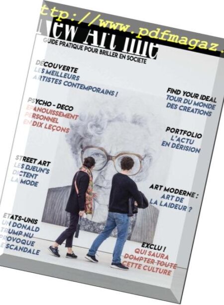 New Art Time – septembre 2018 Cover