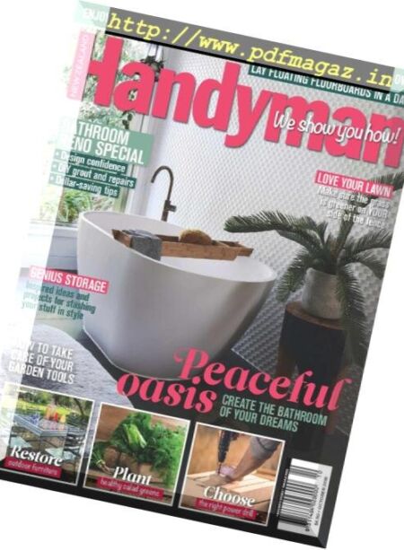 New Zealand Handyman – October 2018 Cover