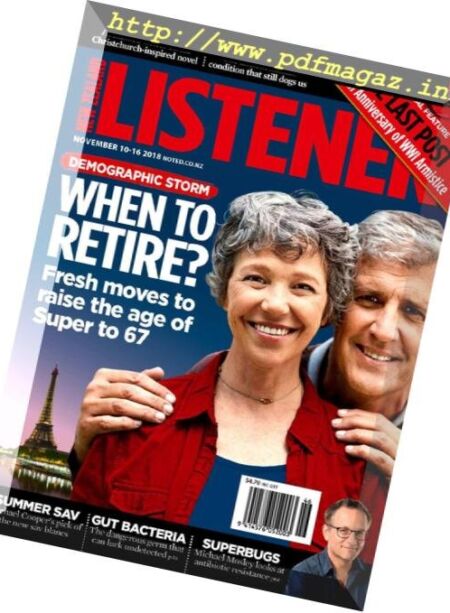 New Zealand Listener – November 10, 2018 Cover