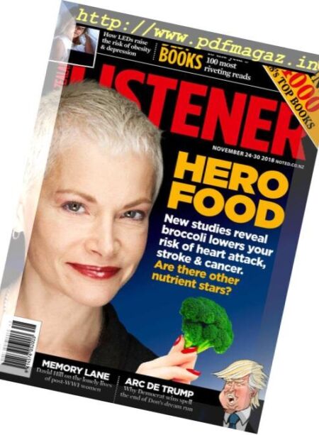 New Zealand Listener – November 24, 2018 Cover