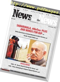 News behind the News – 22 October 2018