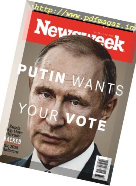 Newsweek USA – October 26, 2018 Cover