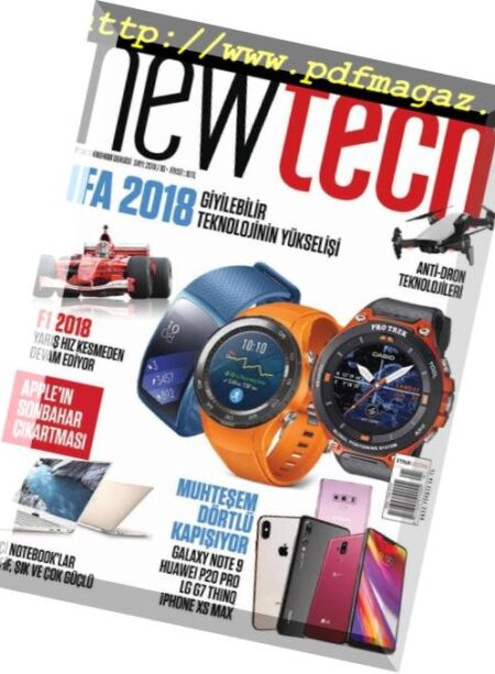 Newtech – Ekim 2018 Cover