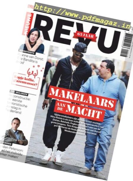 Nieuwe Revu – 07 november 2018 Cover