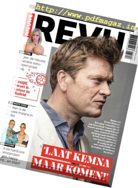 Nieuwe Revu – 15 augustus 2018 Cover