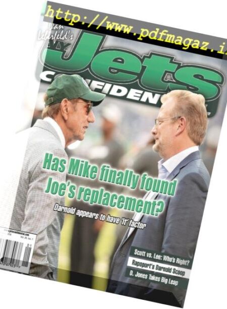 NY Jets Confidential – September 2018 Cover