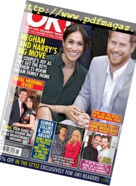 OK! Magazine UK – 15 October 2018 Cover