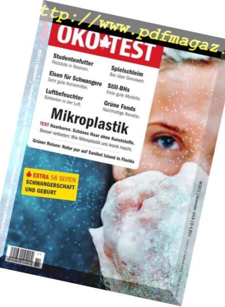 Okotest – November 2018 Cover