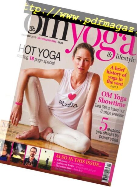 OM Yoga Magazine – October 2018 Cover