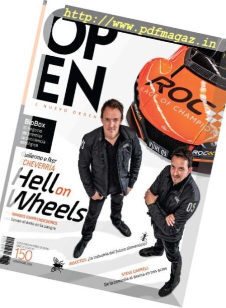 Open Mexico – noviembre 2018 Cover