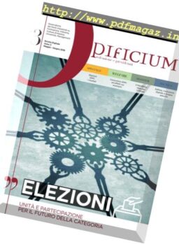 Opificium – Maggio-Giugno 2018