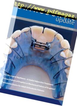 Orthodontic Update – October 2018