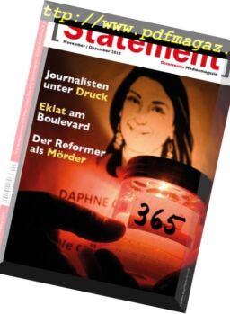 Osterreichs Medienmagazin – November 2018