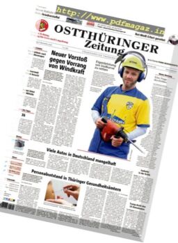 Ostthuringer Zeitung – November 2018