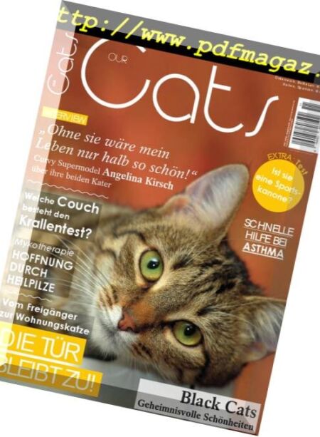 Our Cats – November 2018 Cover