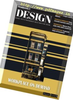 Pambianco Design – Ottobre-Novembre 2018