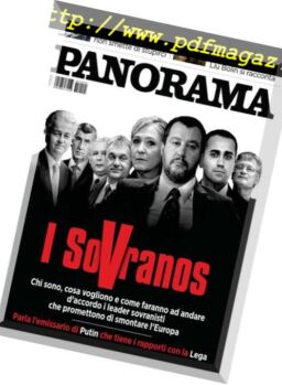 Panorama Italia – 25 Ottobre 2018