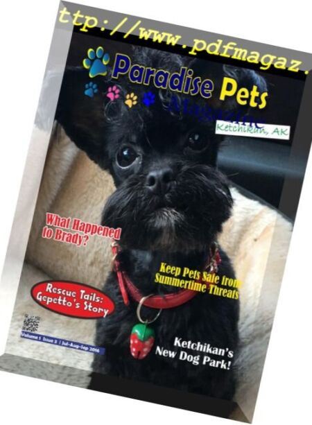 Paradise Pets Ketchikan – July 2016 Cover