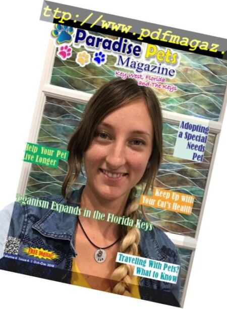 Paradise Pets Key West – October 2018 Cover