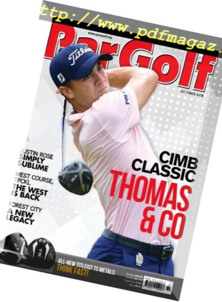 ParGolf – October 2018 Cover