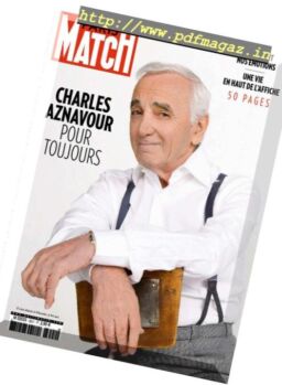 Paris Match – 03 octobre 2018