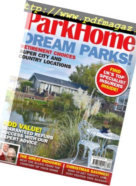 Park Home & Holiday Caravan – November 2018 Cover
