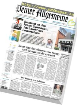 Peiner Allgemeine Zeitung – November 2018