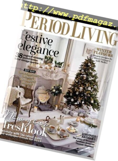 Period Living – January 2019 Cover