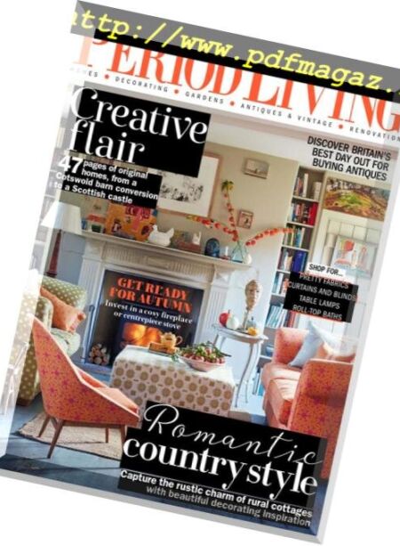 Period Living – October 2018 Cover