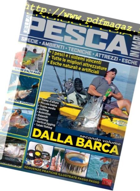 Pesci e Pesca Mare – Agosto 2018 Cover