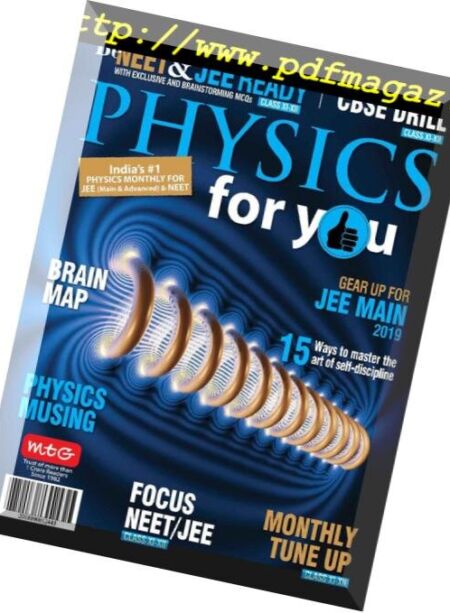Physics For You – October 2018 Cover