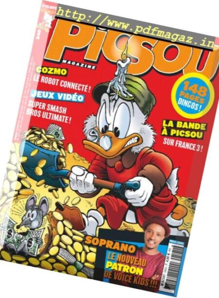 Picsou Magazine – decembre 2018 Cover