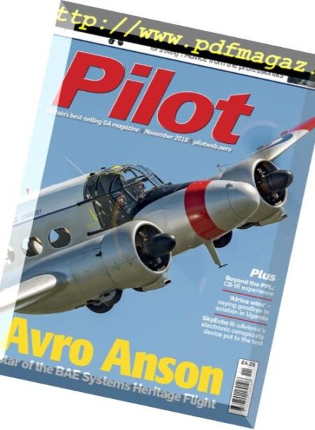 Pilot – November 2018 Cover
