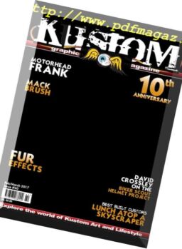 Pinstriping & Kustom Graphics English Edition – February 2017