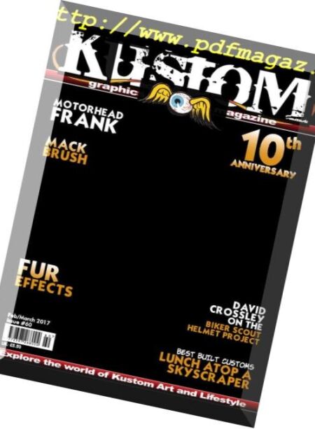 Pinstriping & Kustom Graphics English Edition – February 2017 Cover