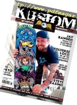 Pinstriping & Kustom Graphics Spanish Edition – abril 2017