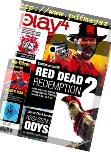 Play4 Germany – November 2018 Cover