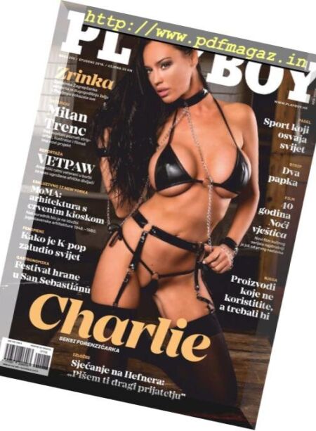Playboy Croatia – Studeni 2018 Cover