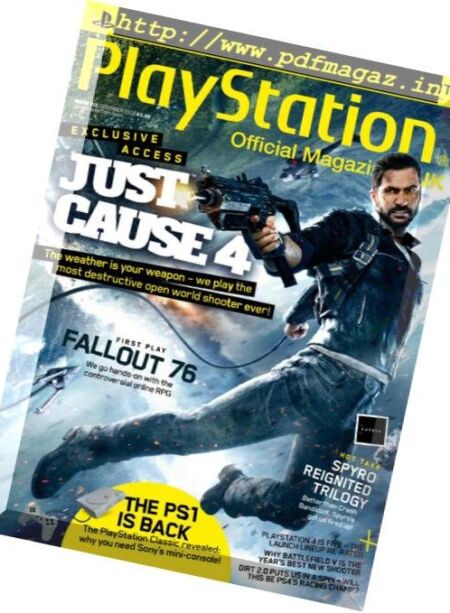 PlayStation Official Magazine UK – December 2018 Cover