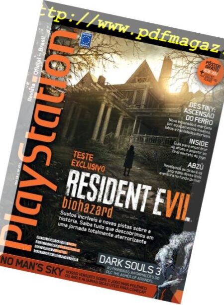 PlayStation Revista Oficial – setembro 2016 Cover