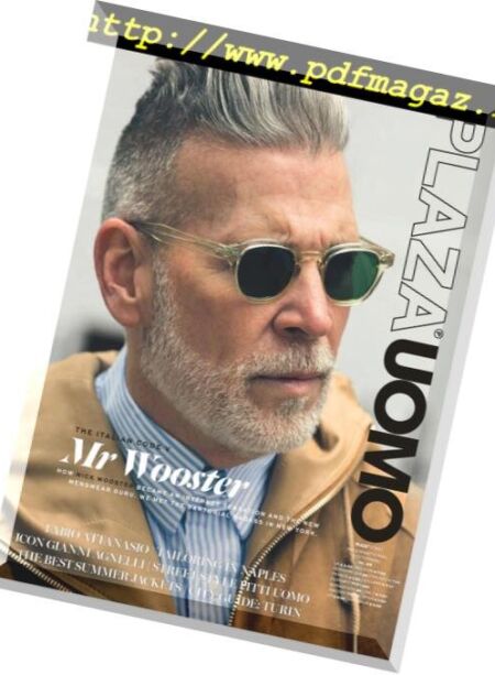 Plaza Uomo US & International – June 2015 Cover
