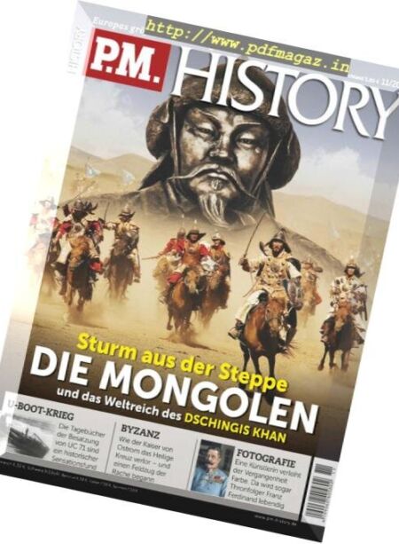 PM History – November 2018 Cover