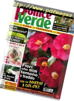 Pollice Verde – Novembre-Dicembre 2018