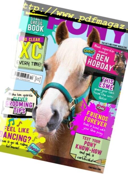 Pony Magazine – November 2018 Cover