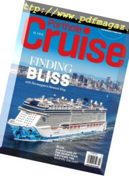 Porthole Cruise Magazine – Porthole Cruise Magazine – August-September 2018