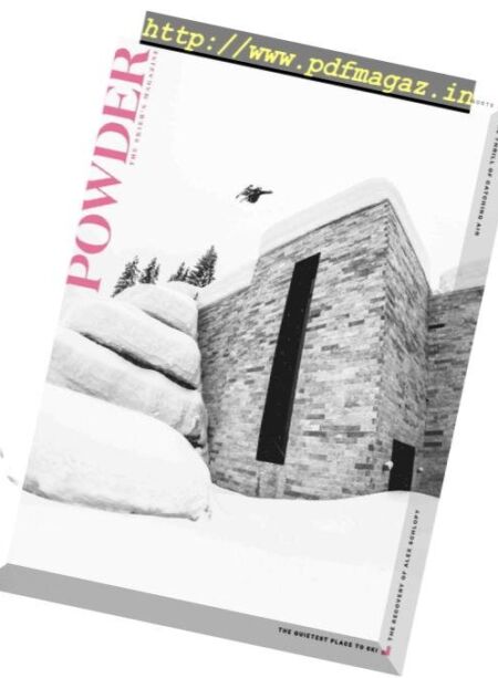Powder – November 2018 Cover