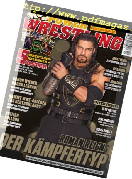 Power-Wrestling – Dezember 2018 Cover
